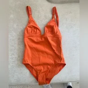 HERMES★素敵!オレンジ Ambre Astridワンピース水着 Hermes | Swim | Hermes Astrid Swimsuit | Poshmark